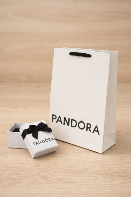 علبة خاتم PANDORA قطعتين